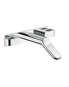 hansgrohe Waschtisch Armatur Axor Urquiola 1104300 Unterputz, langer Auslauf, chrom 3-Loch