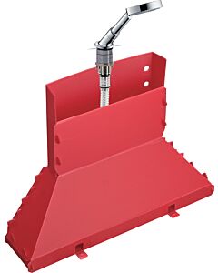 hansgrohe Secuflex Wannenrand-Set 19418000 Wannenrand-Set mit Handbrause, chrom, DN 15