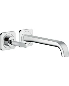 hansgrohe Axor Citterio E Wand Armatur 36106000 chrom, mit Rosetten für Wandmontage