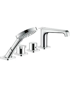 hansgrohe Axor Citterio E Wannen Armatur 36411000 Wannenrandarmatur, mit Thermostat