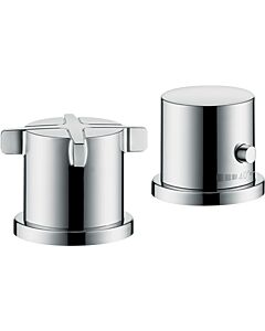 hansgrohe Axor Citterio E Wannen Armatur 36412000 chrom, 2-Loch Wannenrand Thermostat