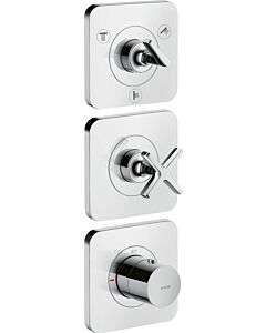 hansgrohe Axor Citterio E Thermostatmodul 36704000 für 3 Verbraucher mit 3 Einzelrosetten chrom