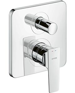 hansgrohe Axor Citterio E Wannenarmatur 36457000 chrom, Unterputzarmatur, Sicherungskombination