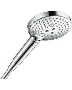 hansgrohe Axor S 120 3jet Handbrause 26051000 chrom, RainAir, Rain, Whirl, EcoSmart