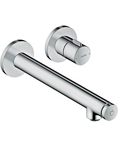 hansgrohe Axor Uno Finishing set 45113800 Concealed washbasin mixer, with projection 221mm, stainless steel look