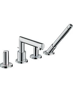 Axor Uno 4-Loch Wannenrandarmatur 45444000 chrom, mit Zerogriff