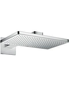 Axor ShowerSolutions Kopfbrause 1jet 35278000 chrom, 46x30cm, mit Brausearm und eckiger Rosette