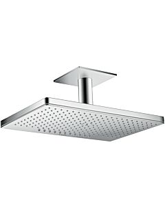 hansgrohe Axor overhead shower 35279800 with ceiling connection, stainless steel optic