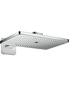 Axor ShowerSolutions Kopfbrause 3jet 35276000 chrom, 46x30cm, mit Brausearm und softcube Rosette
