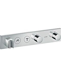 hansgrohe Axor ShowerSolutions Thermostatmodul Select 18355000, chrom, für 2 Verbraucher