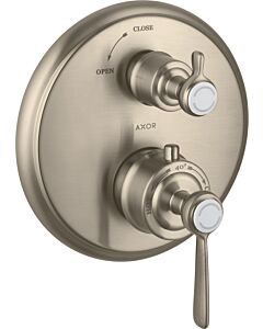 hansgrohe Axor Montreux Brausethermostat 16801000 chrom, Absperrventil, Hebelgriff