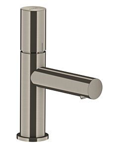 hansgrohe Axor Uno mitigeur lavabo 45005800 projection 108mm, avec poignée zéro, garniture de vidange déverrouillable, aspect acier inoxydable