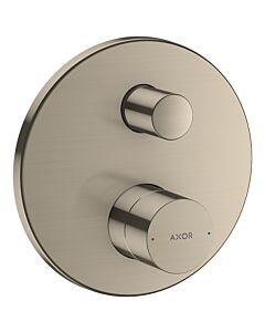 hansgrohe Axor Uno Fertigmontageset 45405800 Unterputz-Wannenarmatur, mit Zerogriff, Edelstahl-Optik