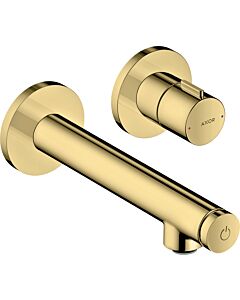 hansgrohe Axor Uno kit de finition 45112800 encastré mitigeur lavabo , avec saillie 158mm, aspect inox