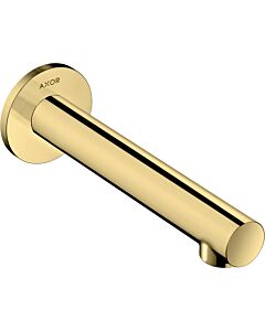hansgrohe Axor Uno bec de bain 45410950 projection 175mm, droit, avec rosace, montage mural, laiton brossé