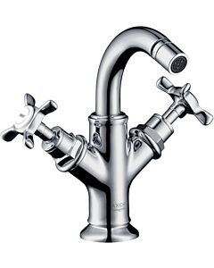 hansgrohe Bidet Armatur Axor Montreux 16520000 chrom, mit Ablaufgarnitur