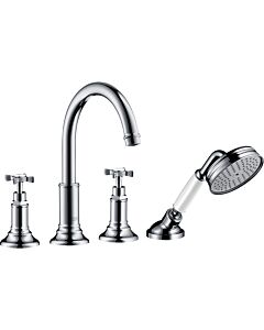 hansgrohe Wannenarmatur Axor Montreux 16544000 Fliesenrandmontage, chrom