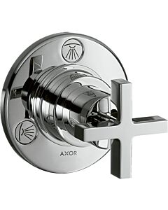 Axor Citterio Absperr- und Umstellventil 39925000 Unterputz, mit Kreuzgriff, chrom