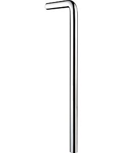hansgrohe Winkelrohr 90Grad 53646000 chrom, ohne Bord, G 1 1/4, 220 x 680 mm, Messing