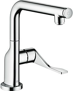 Axor Citterio Select Küchenarmatur 39860800 edelstahl-optik, schwenkbarer Auslauf