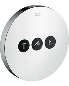 hansgrohe Axor ShowerSelect Round Ventil 36727000 Unterputz Ventil, 3 Verbraucher, chrom