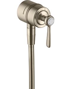 hansgrohe Axor Montreux arrêt match0 16883820 avec clapet anti-retour, poignée à levier, nickel brossé