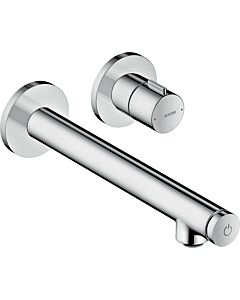 Axor Uno Select Wand Waschtischarmatur 45113000 chrom, Ausladung 220mm