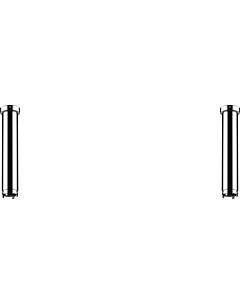 Kit d&#39;extension hansgrohe ShowerSolutions 13603800 230 mm pour montage au plafond ShowerHeaven 1200/300 4jet, acier inoxydable Optic