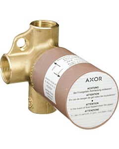 hansgrohe Corps de base Axor 16982180 DN 20, vanne d&#39;arrêt / inverseur