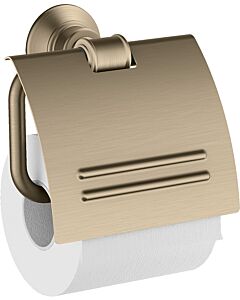 hansgrohe Papierhalter Axor Montreux 42036820 mit Deckel, Metall, brushed nickel