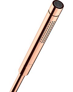 hansgrohe Axor Starck hand shower 28532300 DN 15, 2jet, polished red gold