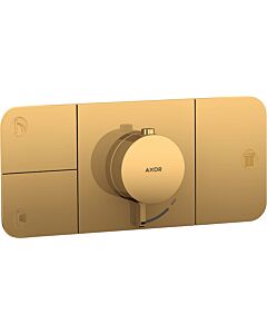 hansgrohe Axor One kit de montage final 45713990 module thermostatique encastré, 3 Verbraucher , optique or poli