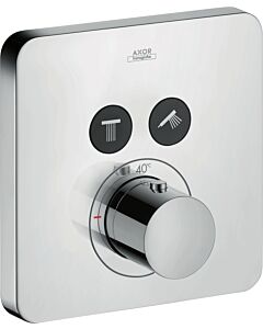 hansgrohe Axor ShowerSelect Soft Cube 36707000 Thermostat, chrom, 2 Verbraucher