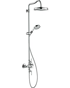 hansgrohe Axor Montreux Showerpipe 16572000 chrom, mit Thermostat, 1jet Kopfbrause