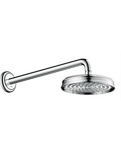 hansgrohe Axor Montreux Kopfbrause 28487330 Ø 180 mm, polished black chrome, Decken- oder Wandmontage, 1jet