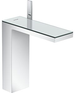 hansgrohe Axor MyEdition mitigeur lavabo 47020000 projection 196 mm, avec bonde push-open, chromé / verre miroir