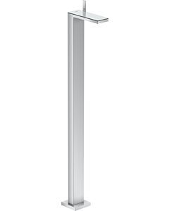 hansgrohe Axor MyEdition Waschtischarmatur 47040000 Ausladung 196 mm, bodenstehend, mit Push-Open Ablaufgarnitur, chrom/Spiegelglas