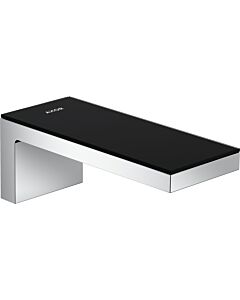hansgrohe Axor MyEdition Wanneneinlauf 47410600 Ausladung 176 mm, chrom/Schwarzglas