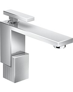 hansgrohe Axor Edge hansgrohe Axor Edge chrome, diamond cut, with push-open waste set, projection 160mm