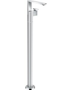hansgrohe Axor Edge Waschtischarmatur 46041000 chrom, Diamantschliff, mit Push-Open Ablaufgarnitur, Ausladung 180mm, bodenstehend