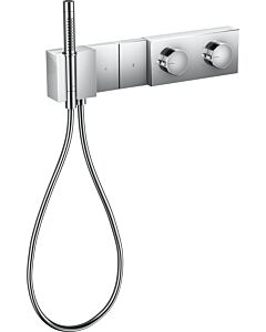 hansgrohe Axor Edge Thermostatmodul 46701000 chrom, Diamantschliff, Unterputz, 2x Verbraucher