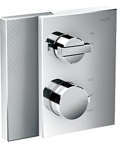 hansgrohe Axor Edge Fertigmontageset 46751000 chrom, Diamantschliff, Thermostat, Unterputz, 1x Verbraucher