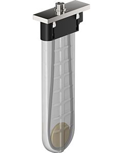 hansgrohe tub rim set 28012000 square, for tub and tile rim, chrome