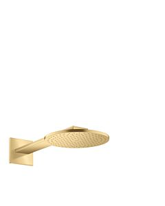 hansgrohe Axor Kopfbrause 35296250 mit Brausearm, brushed gold optic
