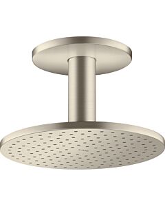 hansgrohe Axor Kopfbrause 35286820 mit Deckenanschluss, brushed nickel