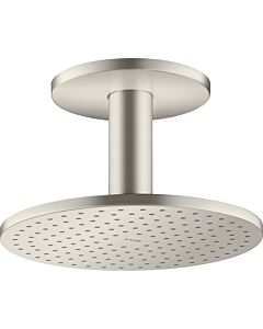 hansgrohe Axor Kopfbrause 35286800 mit Deckenanschluss, stainless steel optic