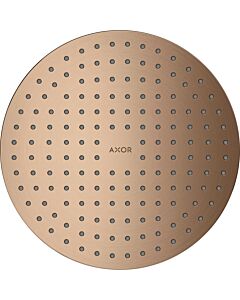 hansgrohe Axor Kopfbrause 35298310 Decke, UP-Installation, brushed red gold