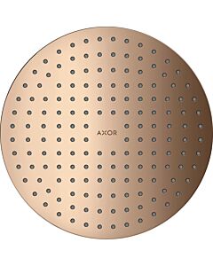hansgrohe Axor Kopfbrause 35298300 Decke, UP-Installation, polished red gold