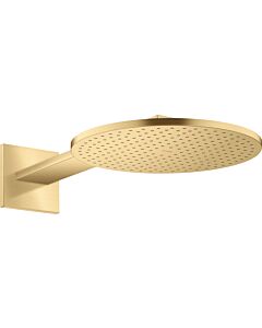 hansgrohe Axor Kopfbrause 35300250 mit Brausearm, brushed gold optic