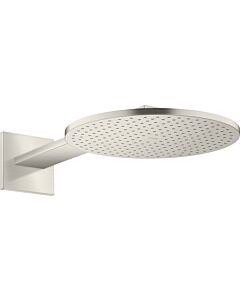 hansgrohe Douche de tête Axor 35300800 avec bras de douche, optique inox